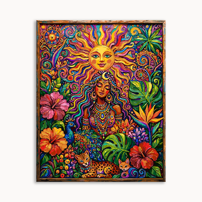Goddess of the Sun and Moon