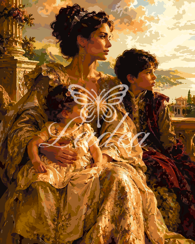 Golden Hour Mother & Child