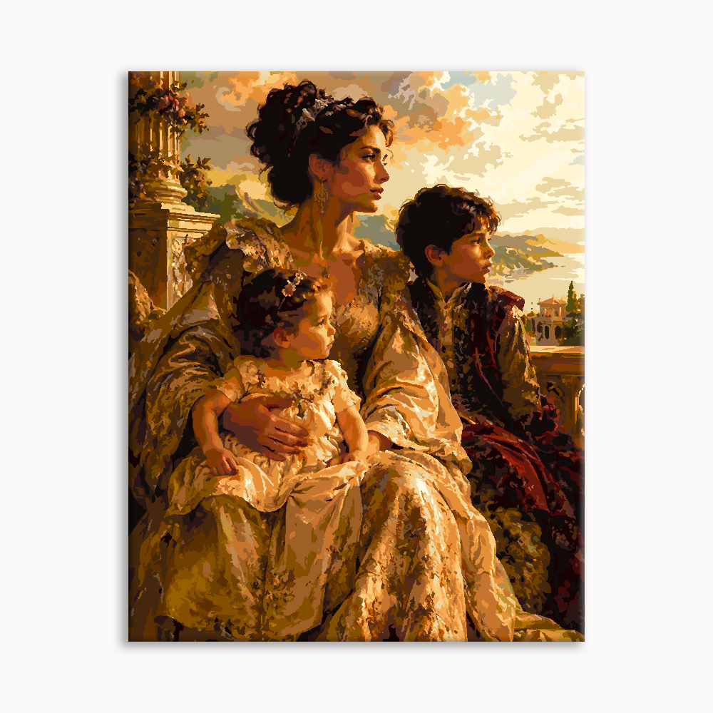 Golden Hour Mother & Child