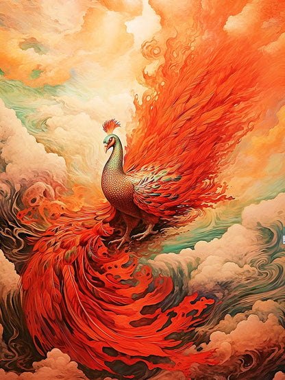 Golden Phoenix Spreads Its Wings2