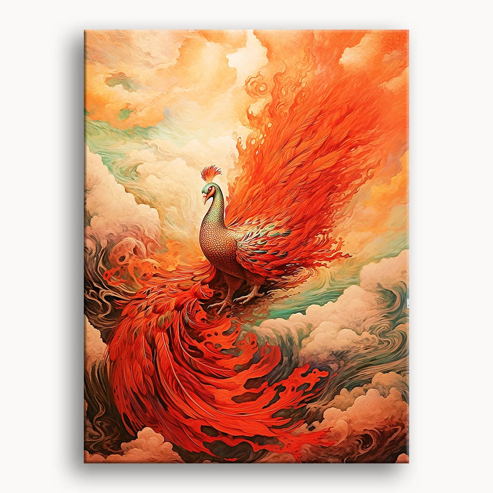 Golden Phoenix Spreads Its Wings2