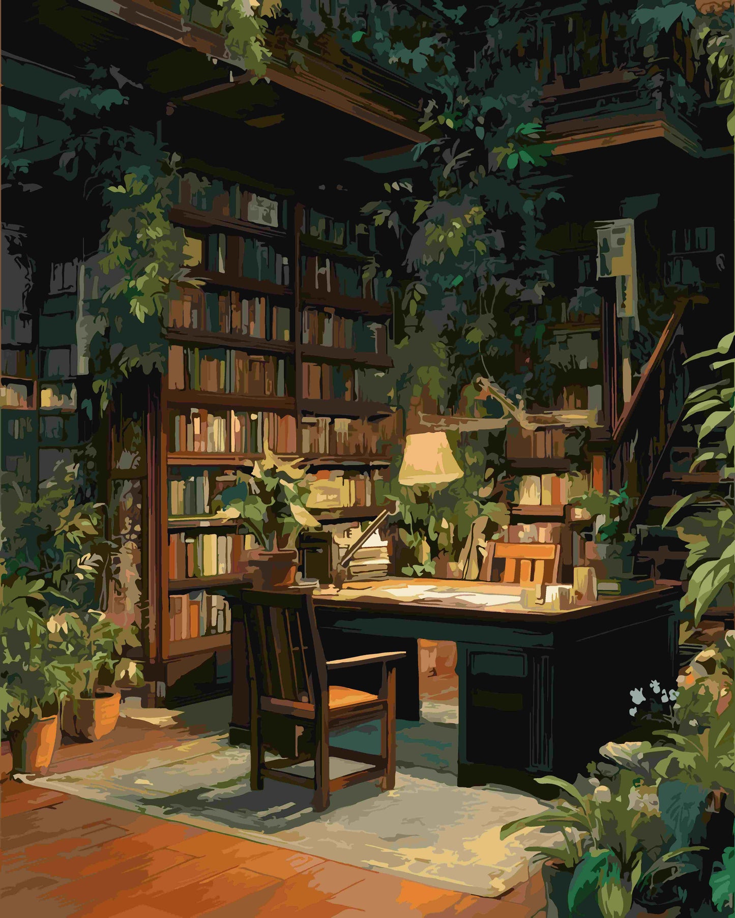 Green Plant Library 2