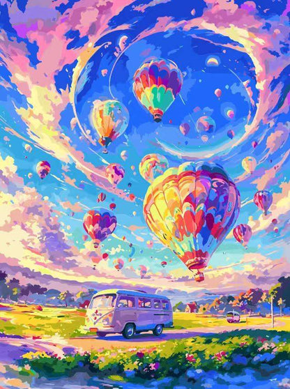 Hot air balloon ride