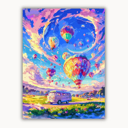 Hot air balloon ride