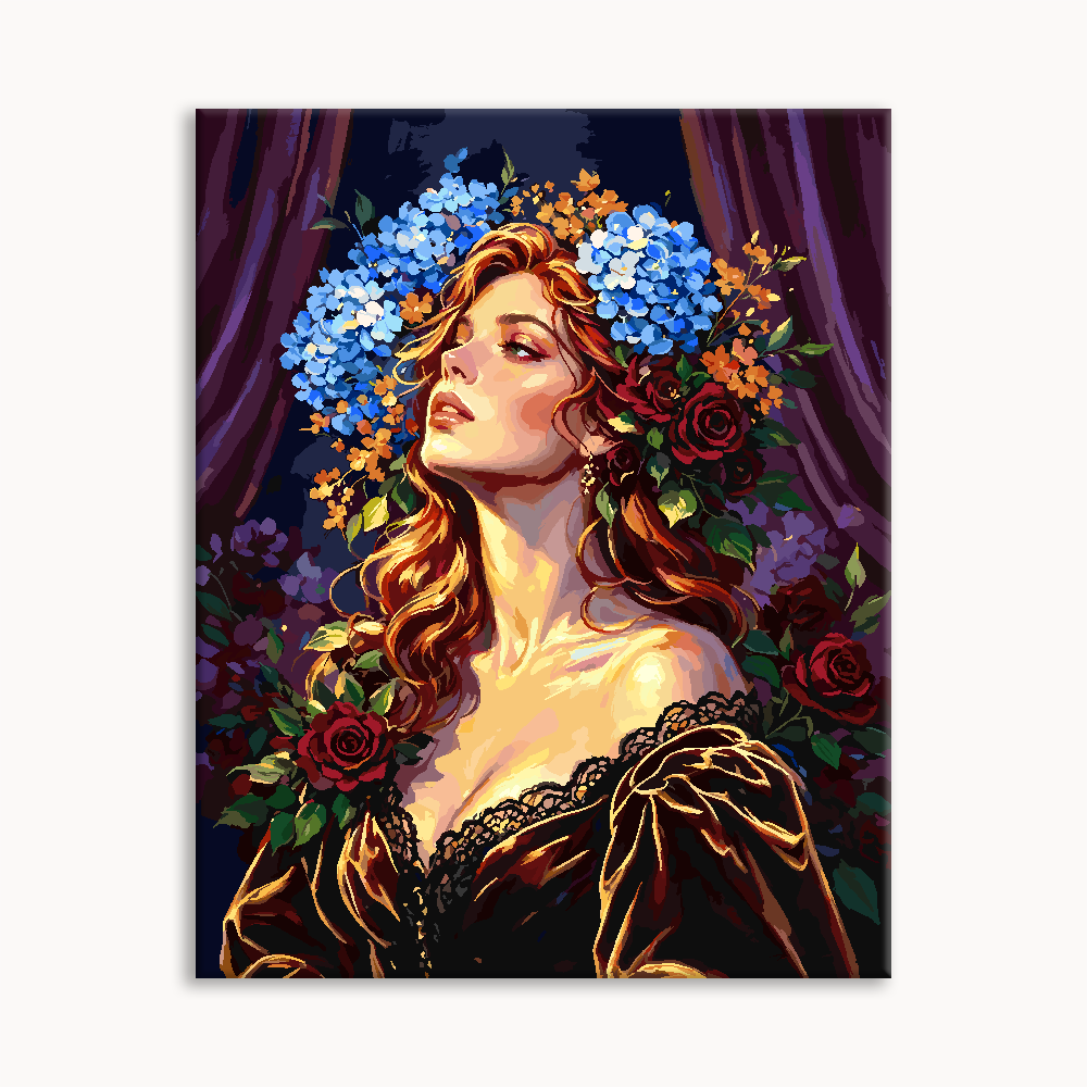 Hydrangea Dream Paint By Numbers