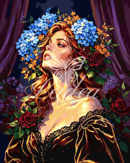 Hydrangea Dream Paint By Numbers