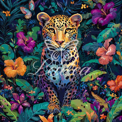 Jungle Leopard Stare