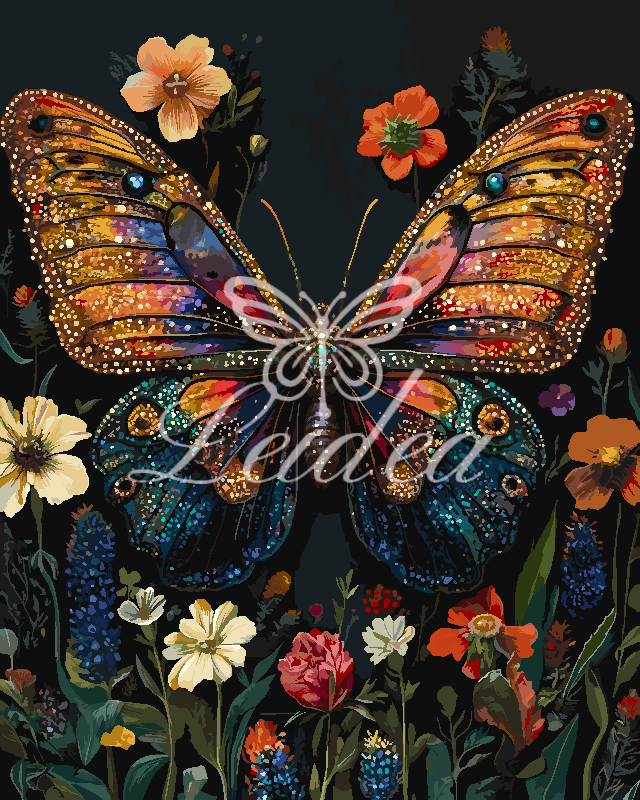 Kaleidoscope Butterfly