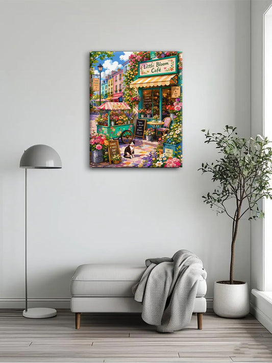 Kitten Dessert Cart Paint By Numbers
