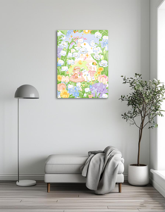 Lamb and Lily of the Valley
