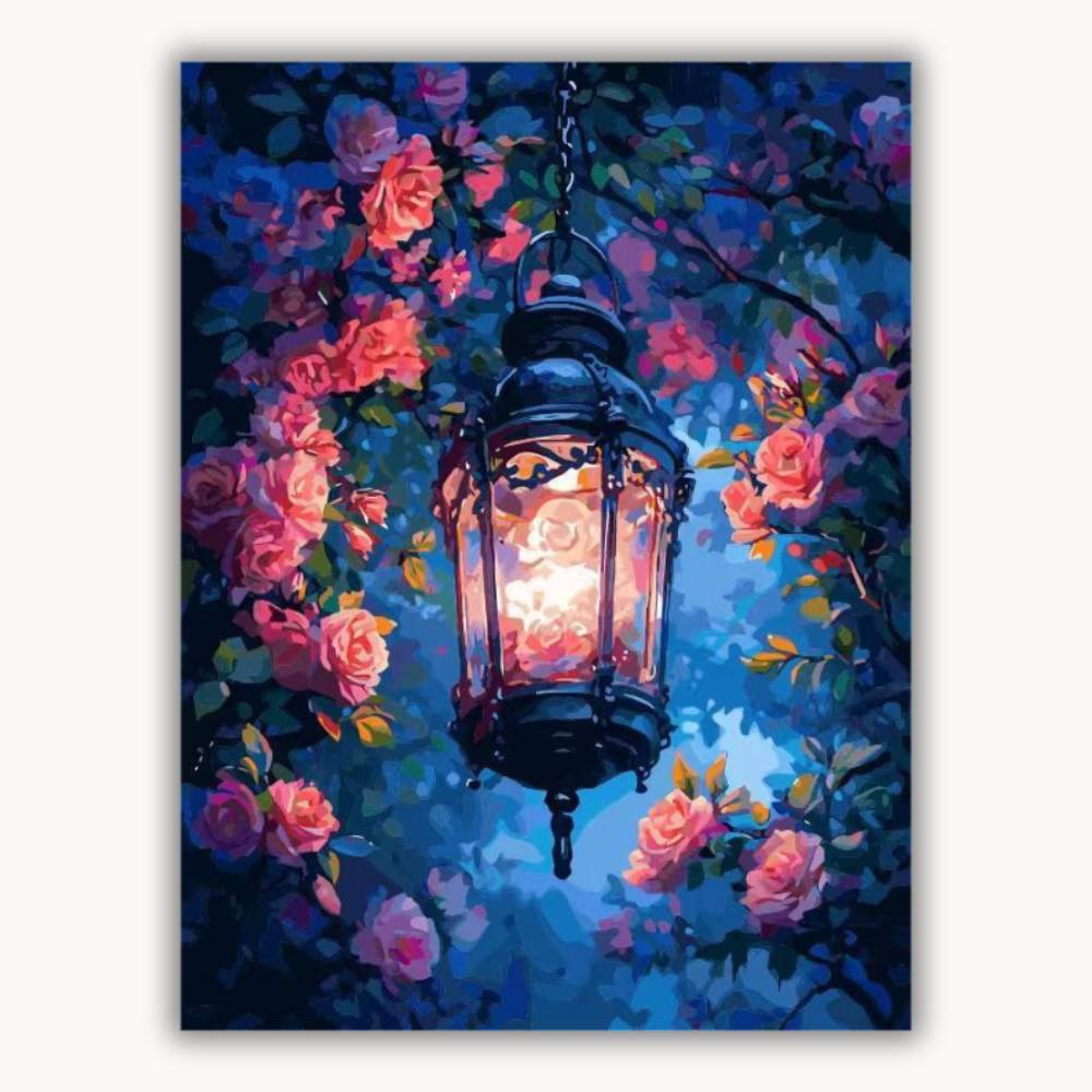 Lamps and Flowers