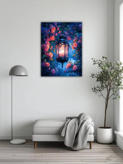 Lamps and Flowers