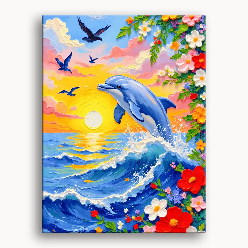 Leaping Dolphins 1