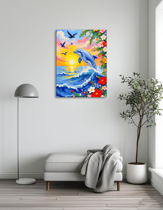 Leaping Dolphins 1