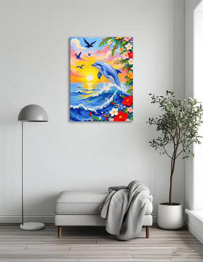 Leaping Dolphins 1