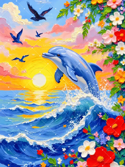 Leaping Dolphins 1