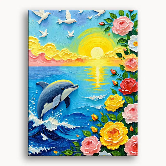 Leaping Dolphins 3