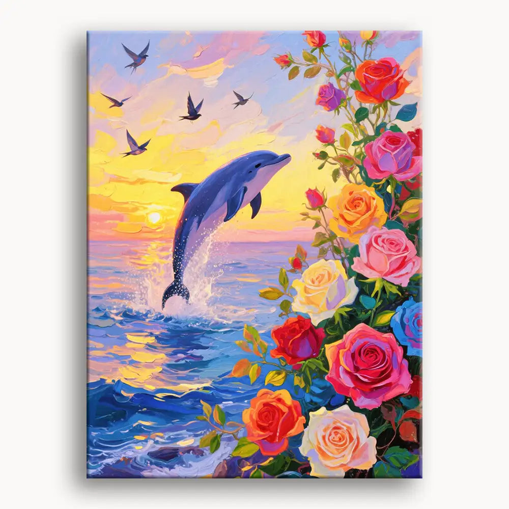 Leaping Dolphins 4