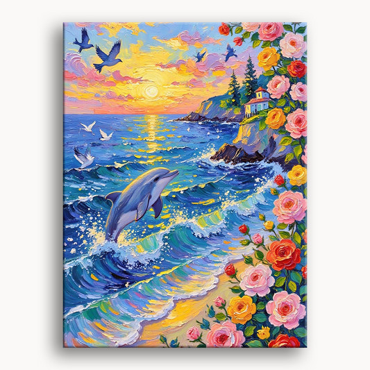 Leaping Dolphins 5