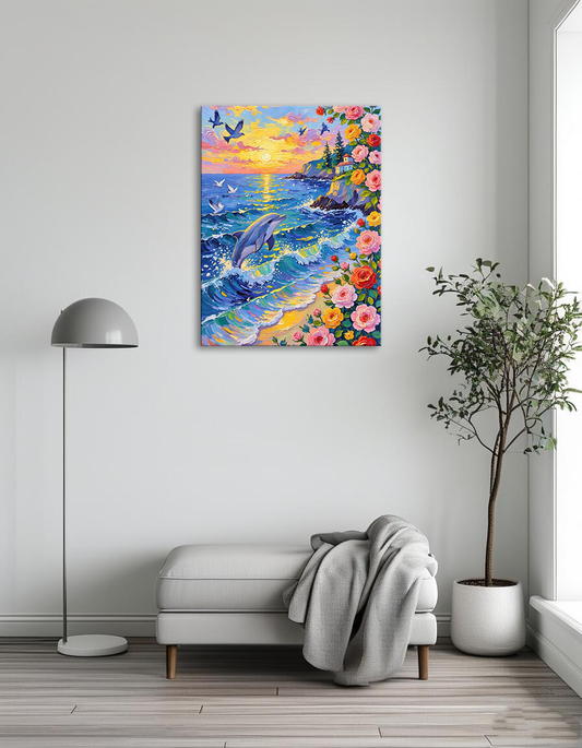 Leaping Dolphins 5