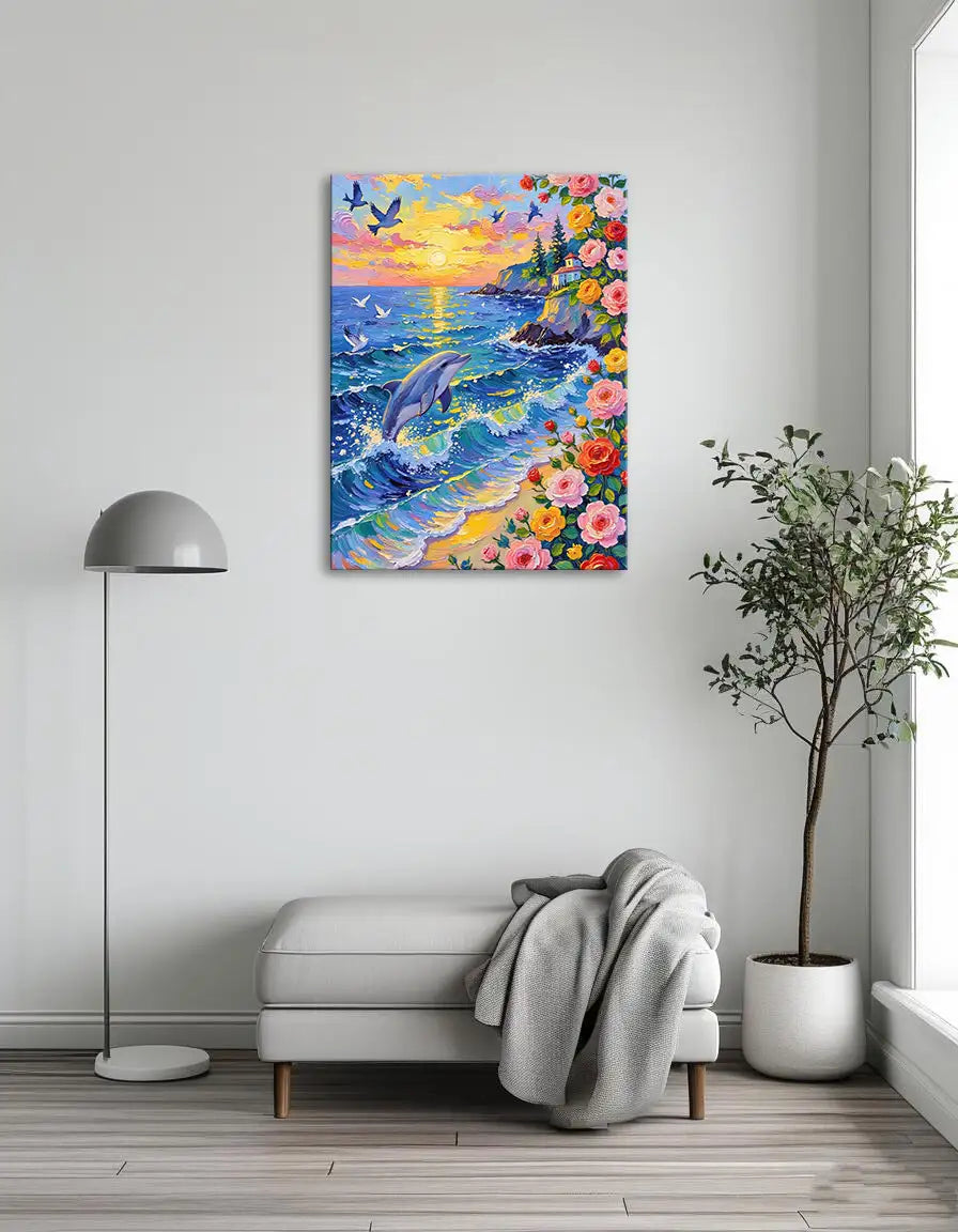 Leaping Dolphins 5