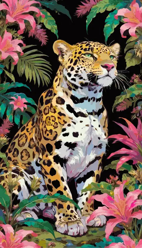 Leopard in the forest