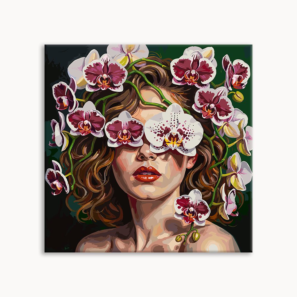 Lilac & Orchid Curly Goddess