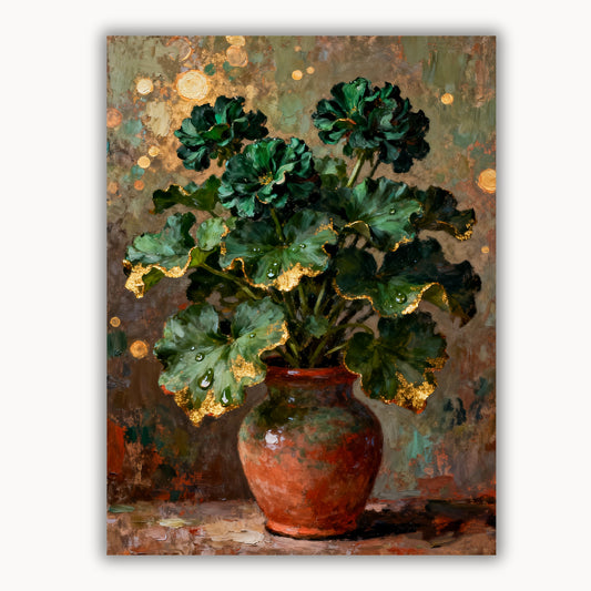 Luxurious green plants