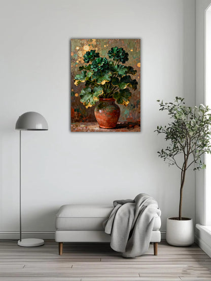 Luxurious green plants