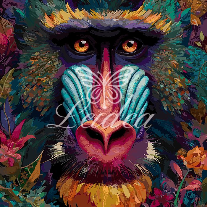 Mandrill Floral Spirit