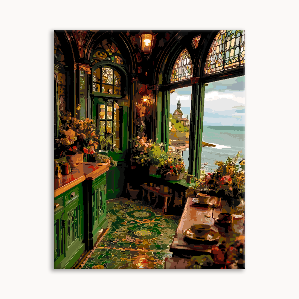 Island Full of Charm Paint By Numbers