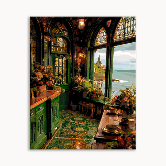 Island Full of Charm Paint By Numbers