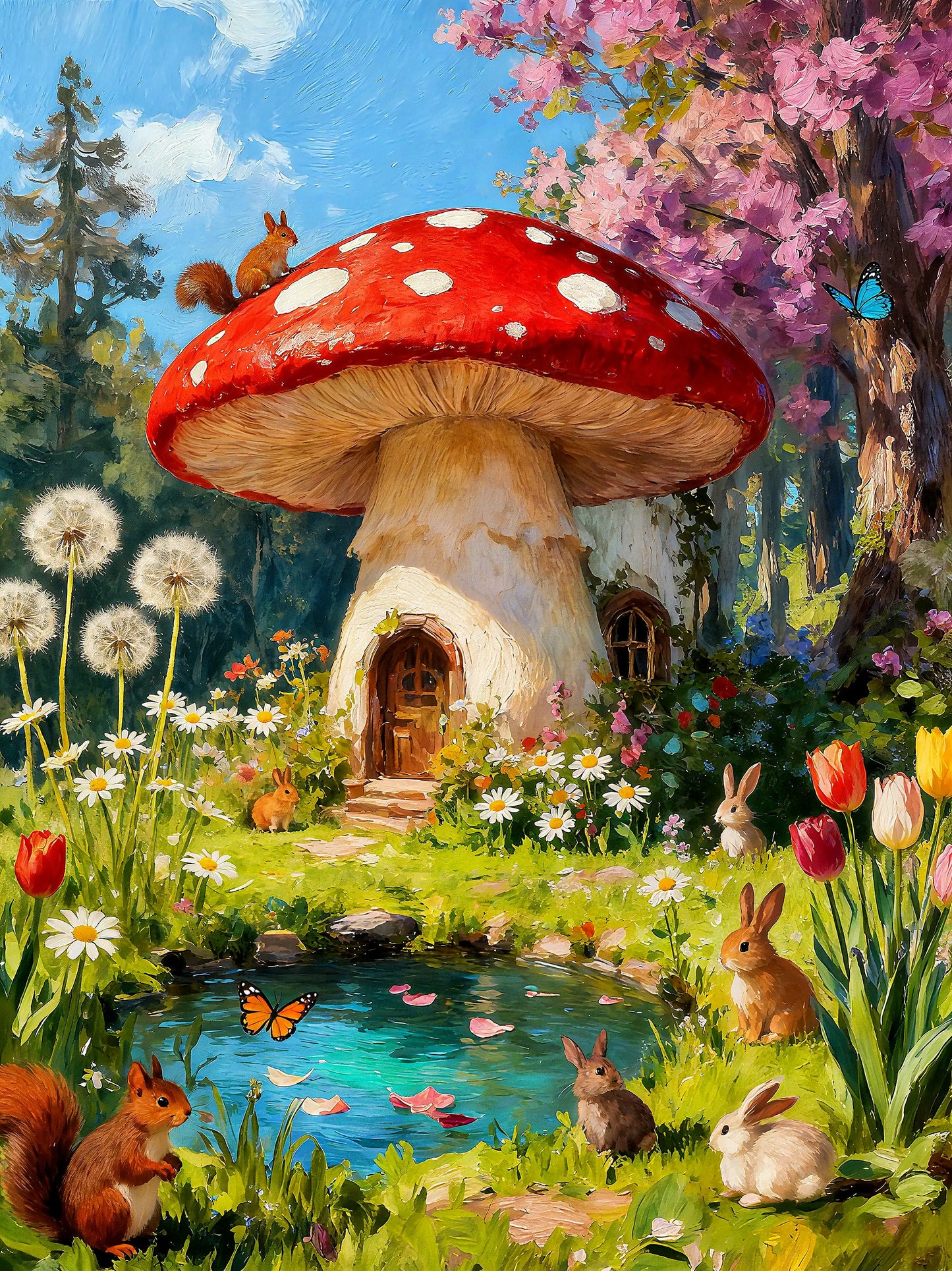 Mushroom house