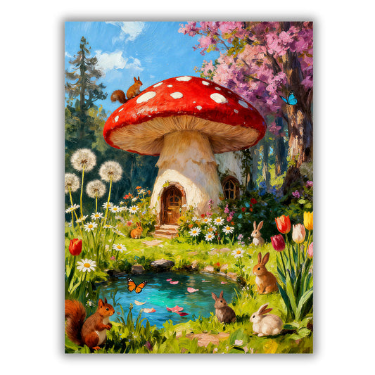 Mushroom house