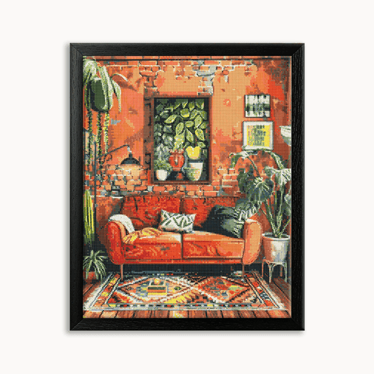 Mysterious sofa Diamond Painting 30/40 40/50 50/60
