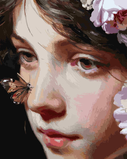 Oil painting of a girl 1