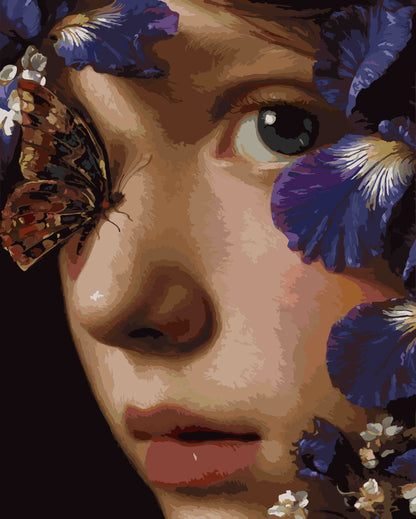 Oil painting of a girl 10