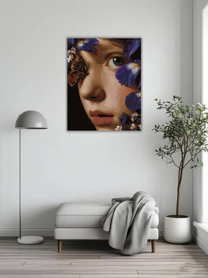 Oil painting of a girl 10