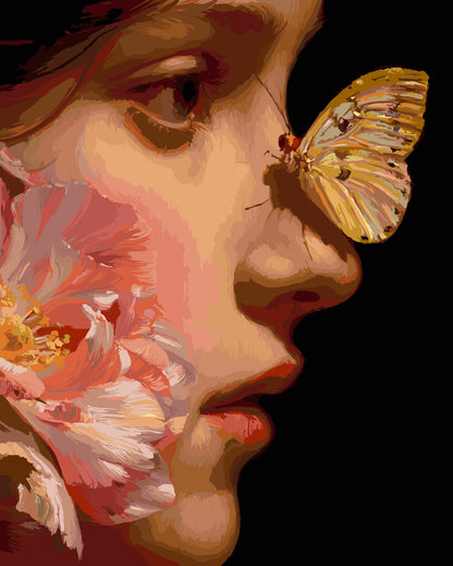 Oil painting of a girl 11