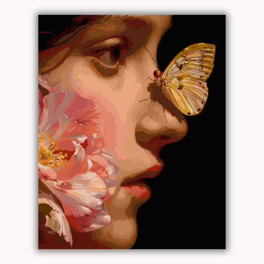 Oil painting of a girl 11