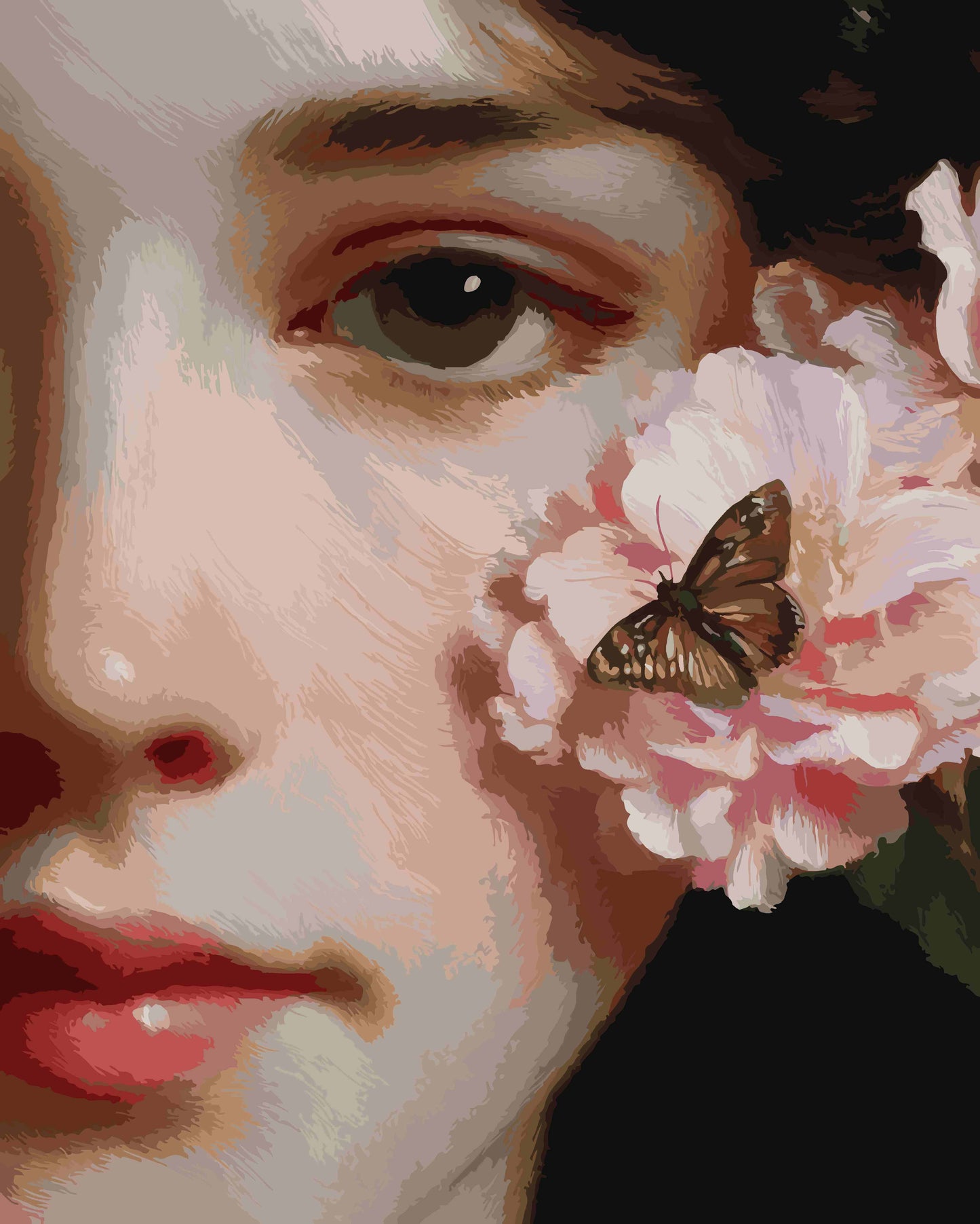 Oil painting of a girl 13