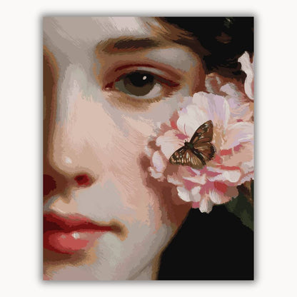 Oil painting of a girl 13