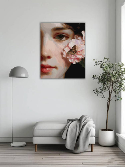 Oil painting of a girl 13