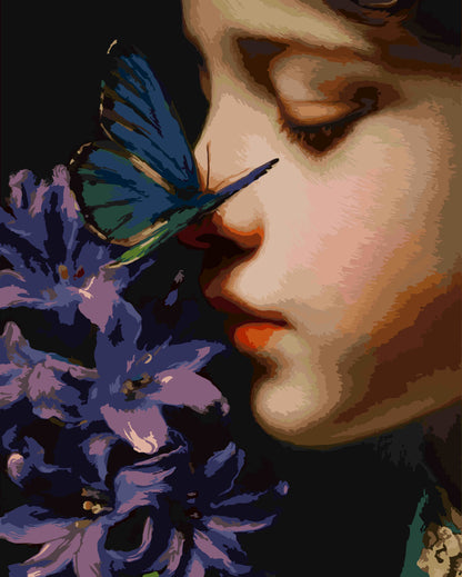 Oil painting of a girl 14