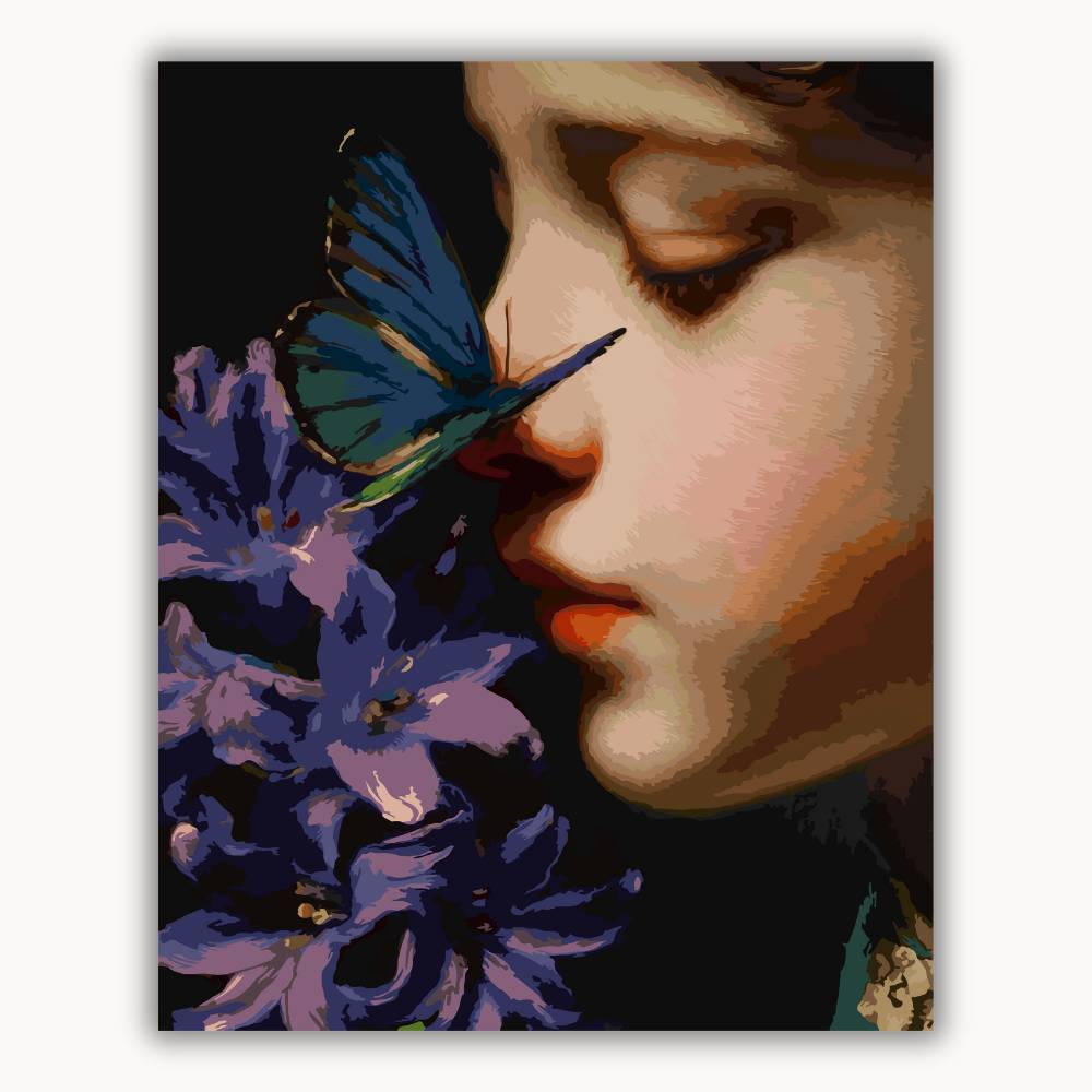 Oil painting of a girl 14