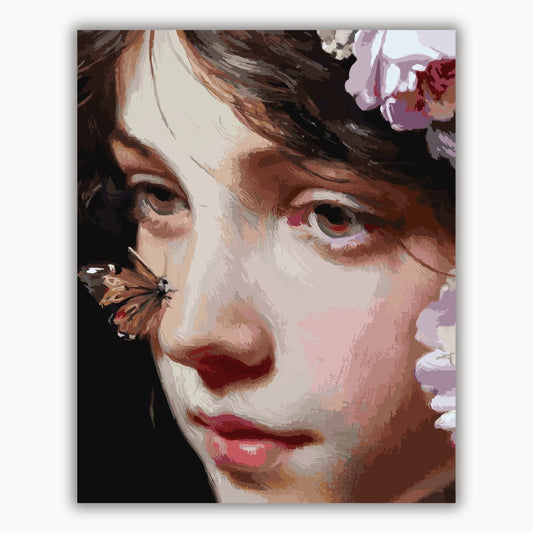 Oil painting of a girl 1