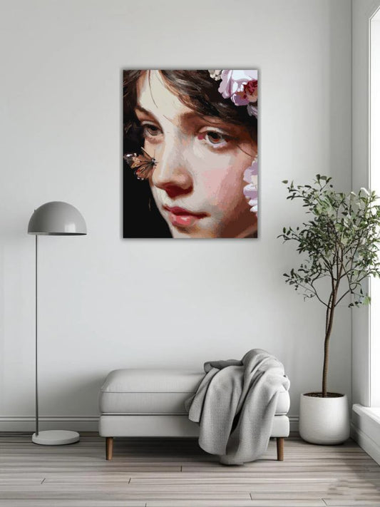 Oil painting of a girl 1