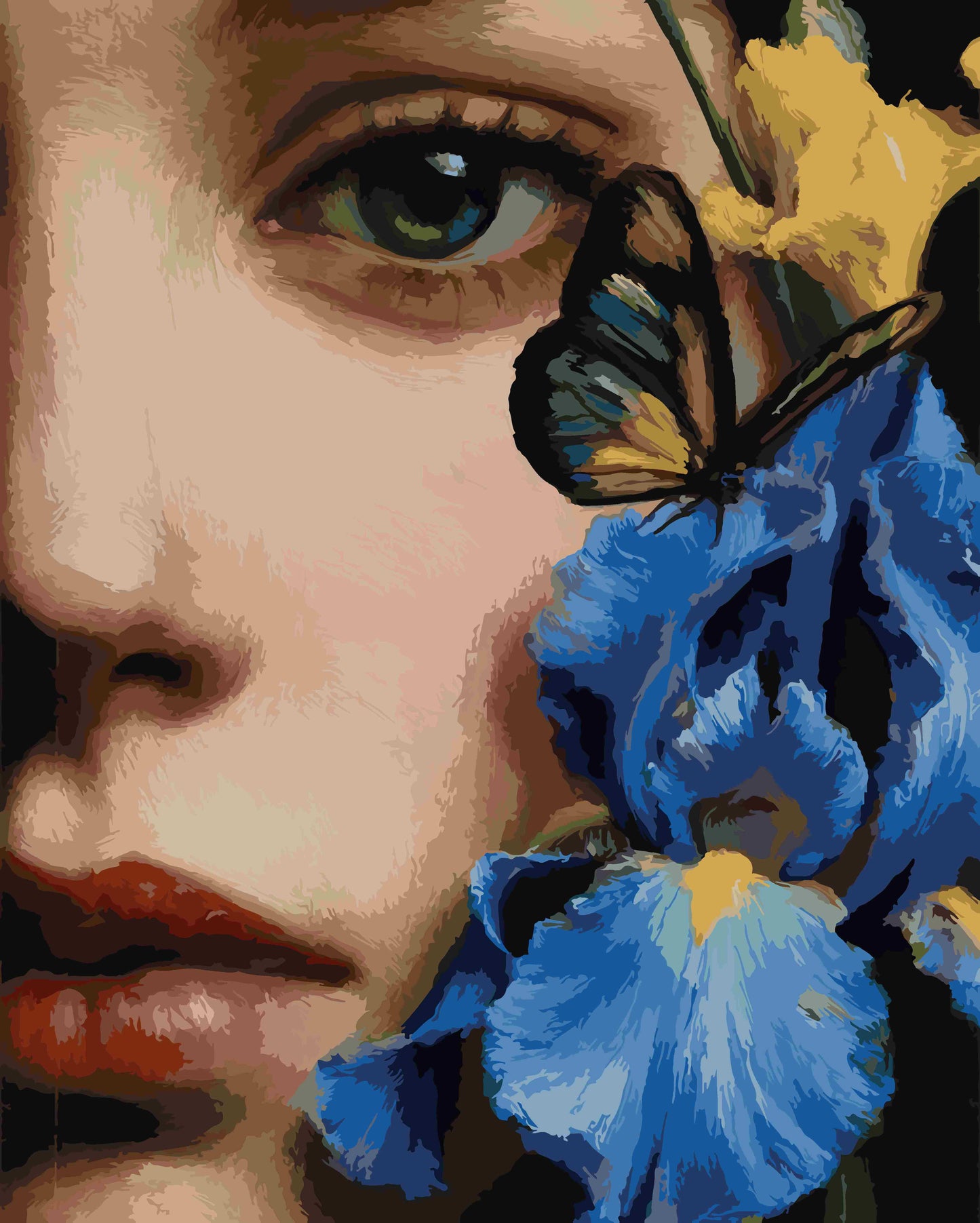 Oil painting of a girl 2