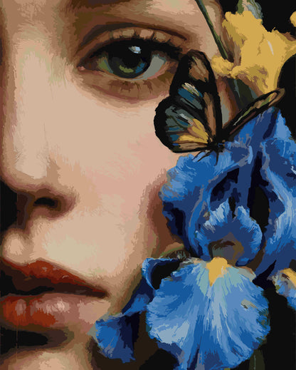 Oil painting of a girl 2