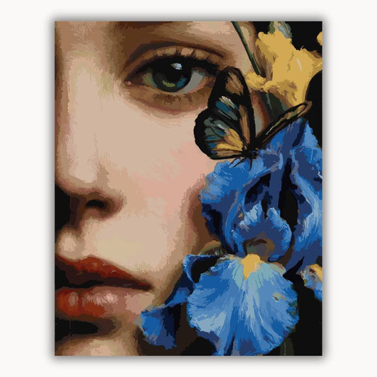 Oil painting of a girl 2